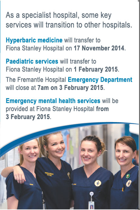 Image of hospital transition dates